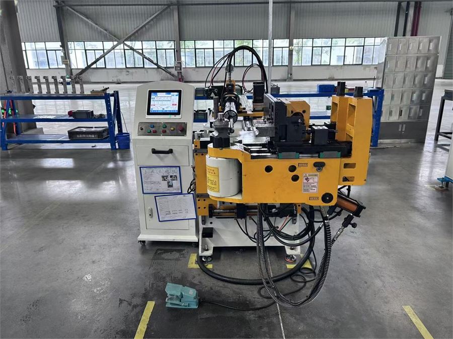 CNC tube-bending machine for automotive AC lines
